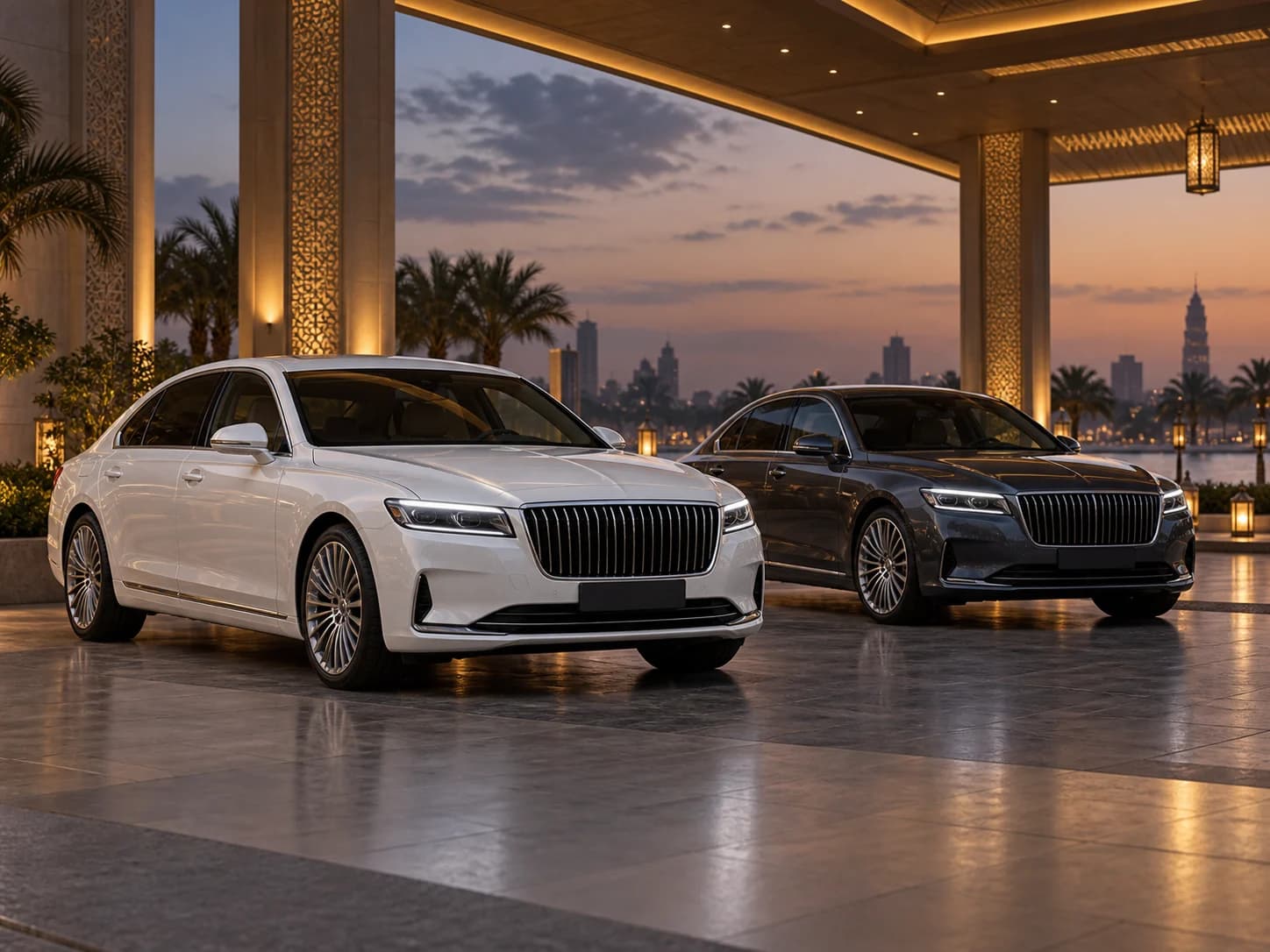 Original fictional editorial image for Coastline Chauffeurs (fictional showcase)