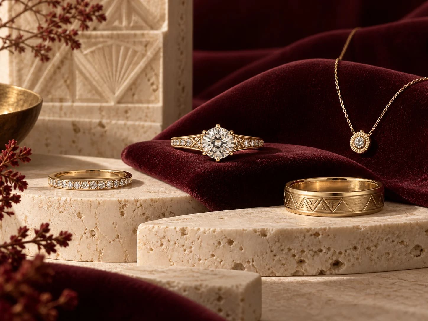 Original fictional editorial image for Harbor Gold (fictional showcase)